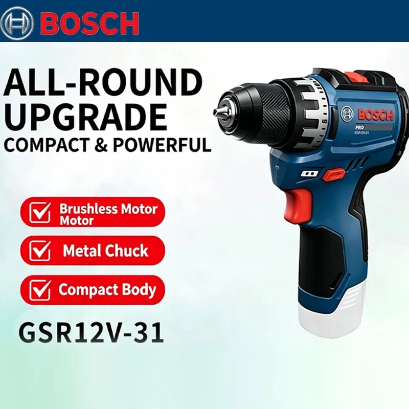 Power Tools Bosch - Trapano Elettrico Senza Spazzole Bosch GSR