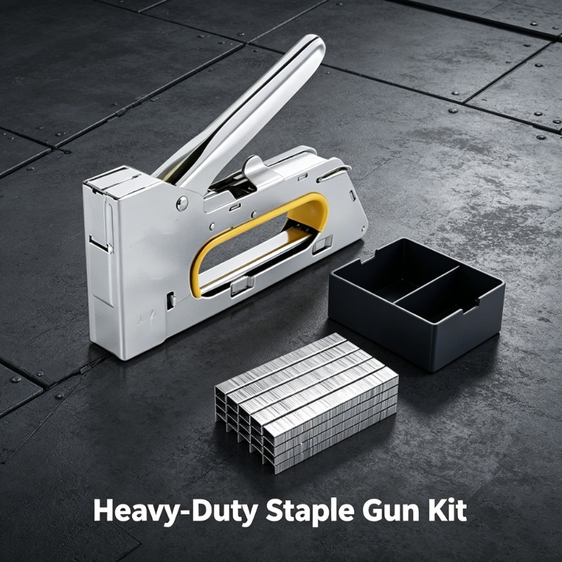 Staple Gun Electric - Graffettatrice Manuale Domestica Portatile per Cornici,
