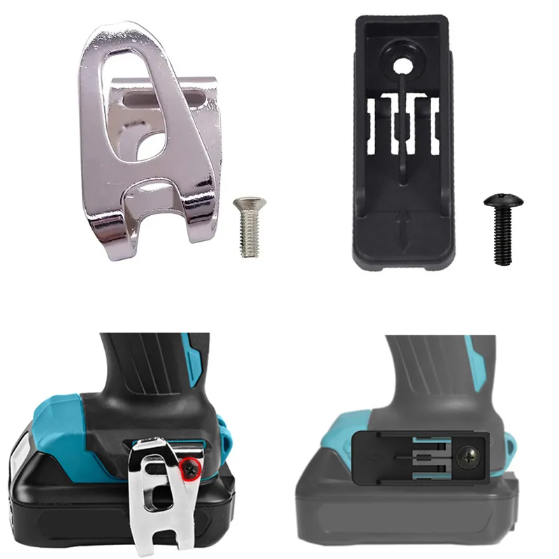 Power Tools Book - Gancio per cintura portapunte con vite