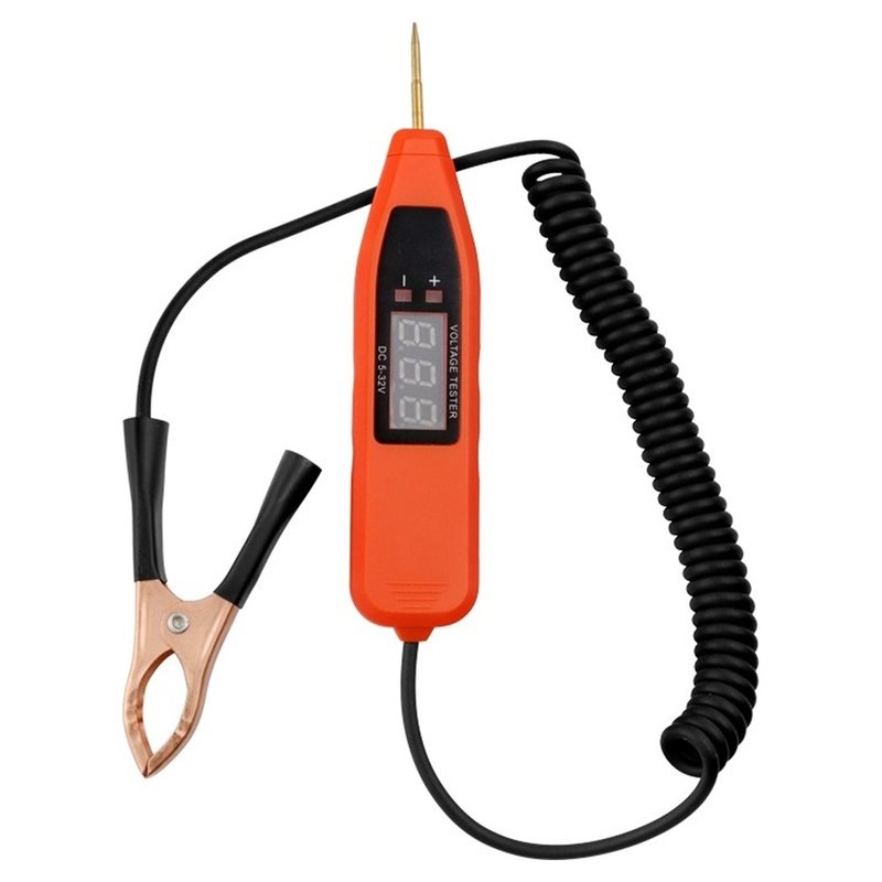 Power Tools Voltage - Tester di Tensione per Auto 5-32V,