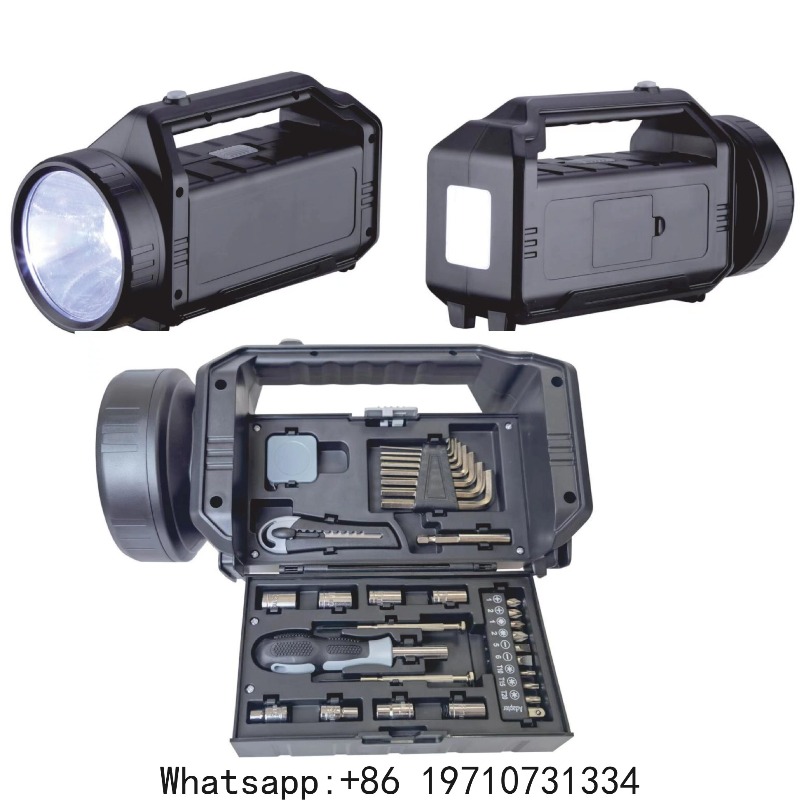 Kit Power Tools - Set 2-in-1 Lanterna da Campeggio e