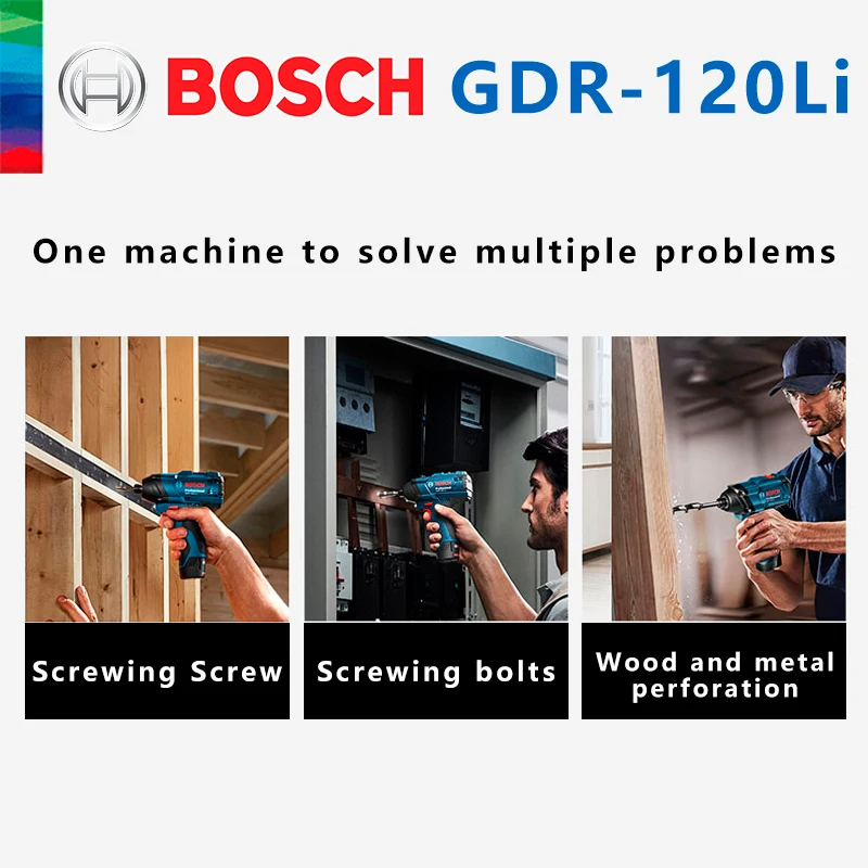Power Tools Impact Wrench - Bosch Originale GDR 120-LI Avvitatore a