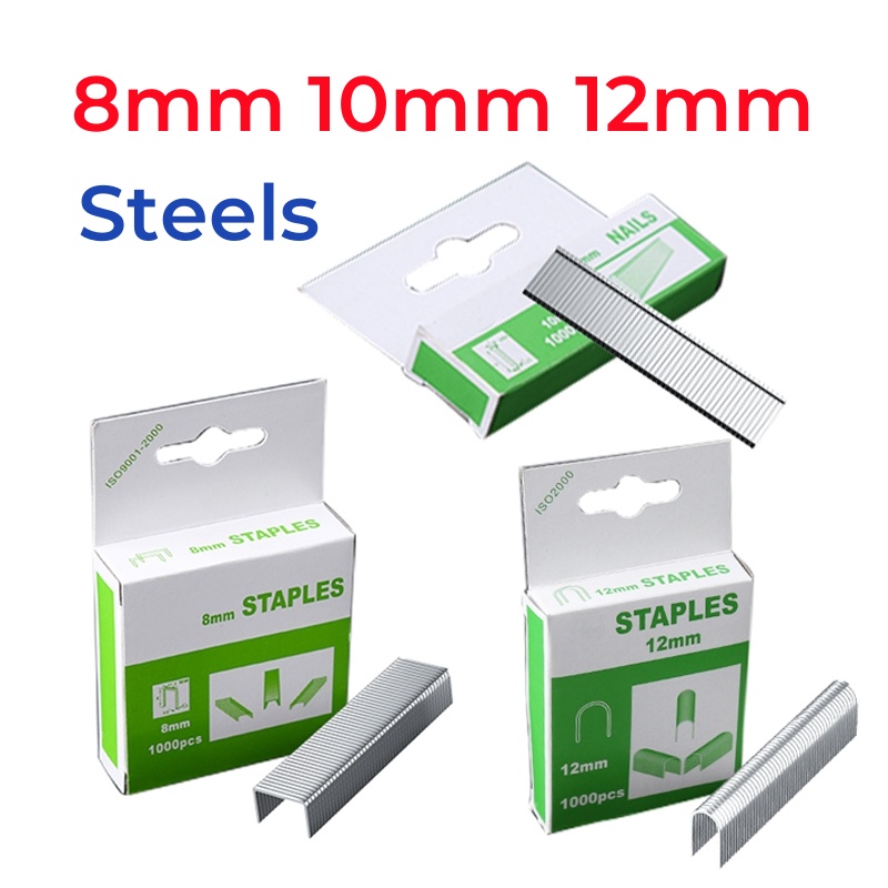 Staple Gun Electric - Graffette da 8mm 10mm 12mm per