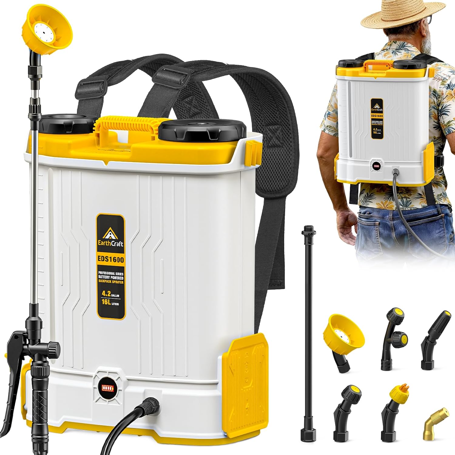 Power Tools Equipment - Spruzzatore a Zaino a Batteria da