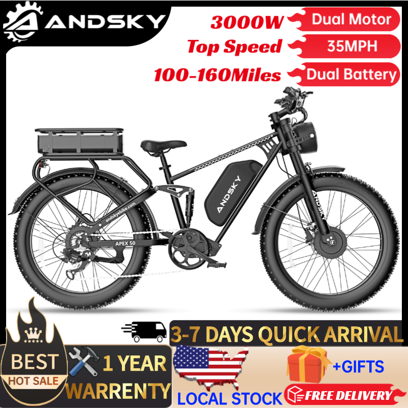 Power Tools Display Rack - Bici Elettrica ANDSKY Apex50 AWD 3000W