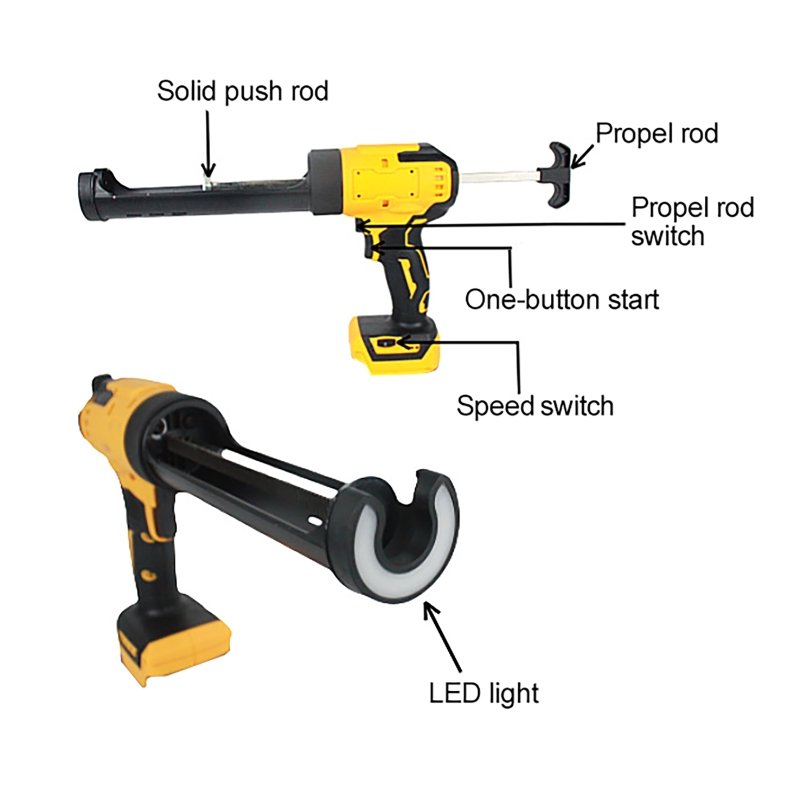Pistola per calafataggio elett - Power Tools Universal Battery recensione e prezzo