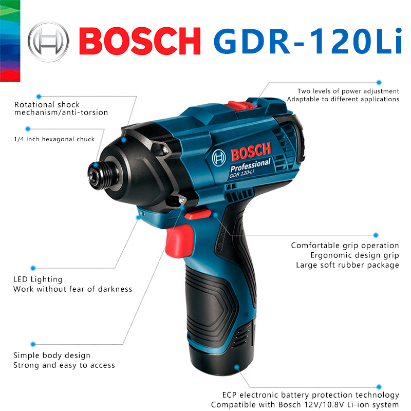 Bosch Originale GDR 120-LI Avv - Power Tools Impact Wrench recensione e prezzo