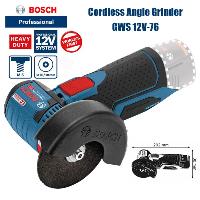 Bosch GWS 12V-76 Professional  - Power Tools Bosch recensione e prezzo