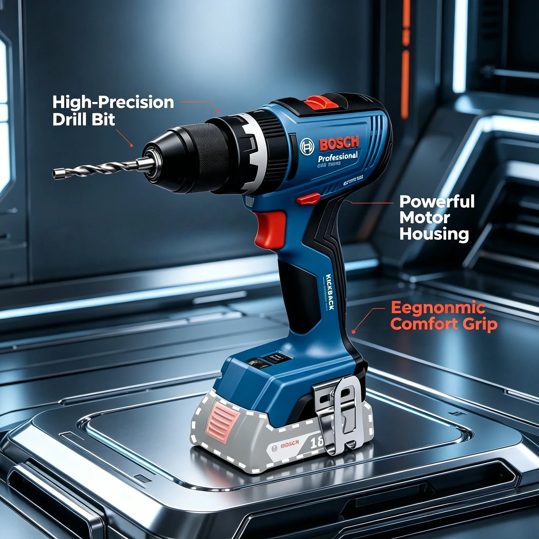 Bosch GSB 18V-65 Professional, - Kit Power Tools recensione e prezzo
