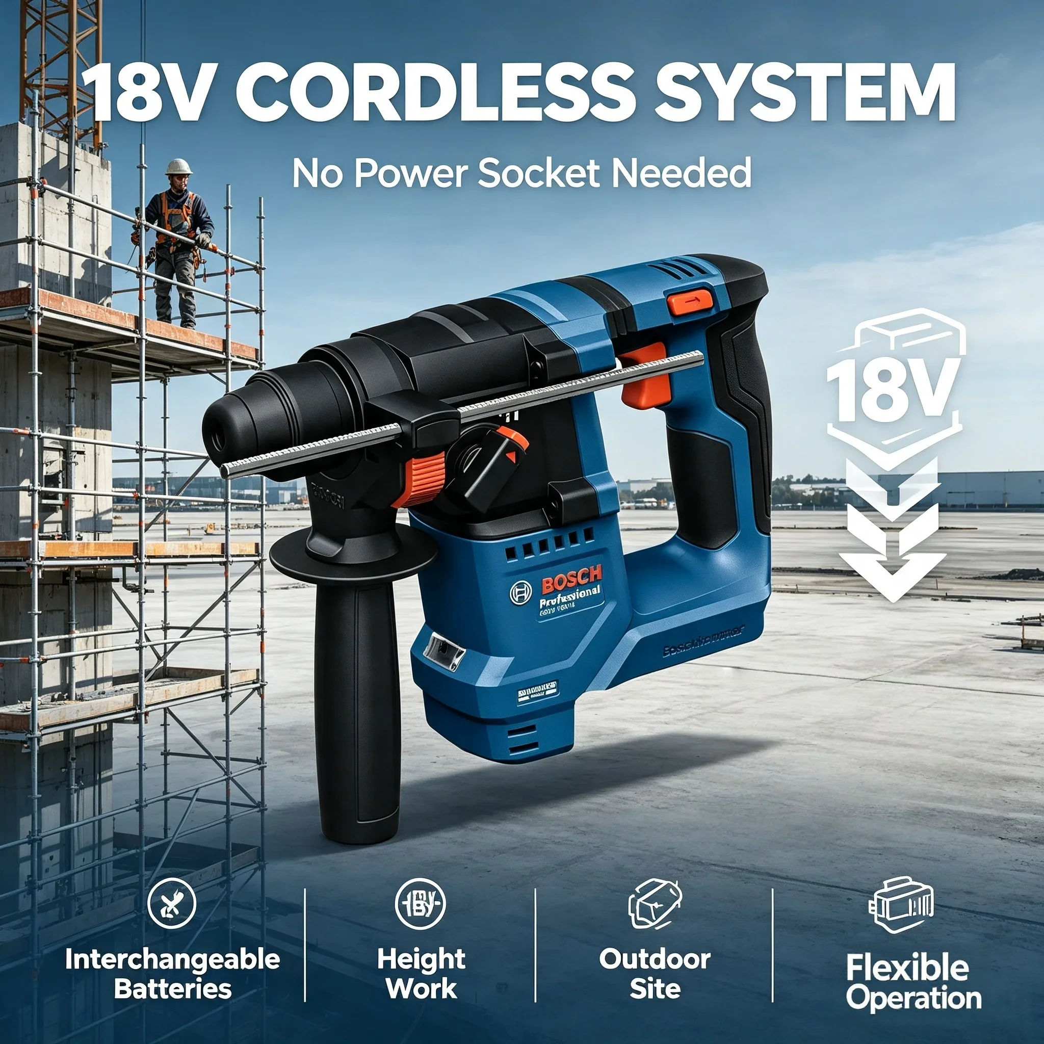 Martello Rotante Bosch GBH 18V - Power Tools Impact recensione e prezzo