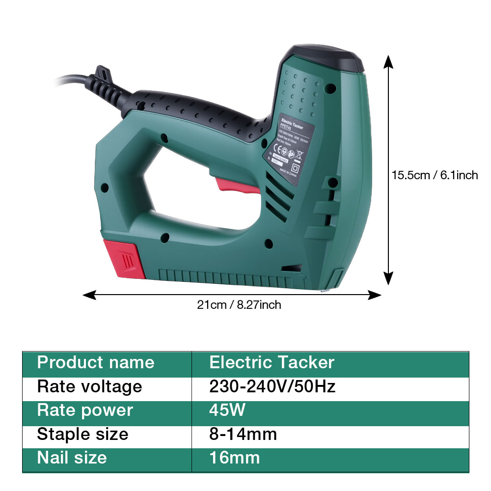 Presa elettrica con filo da 45 - Staple Gun Electric recensione e prezzo