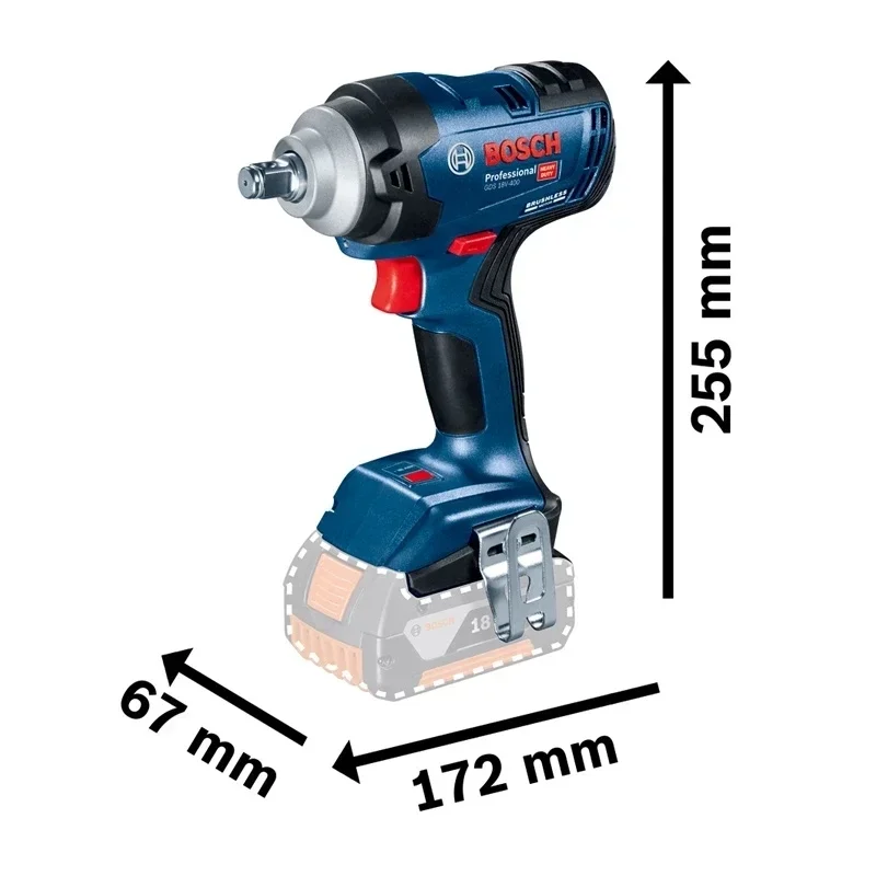 Bosch GDS 18V-400 Avvitatore a - Power Tools Impact Wrench recensione e prezzo